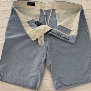 Ralph Lauren: Light Blue Polo Shorts